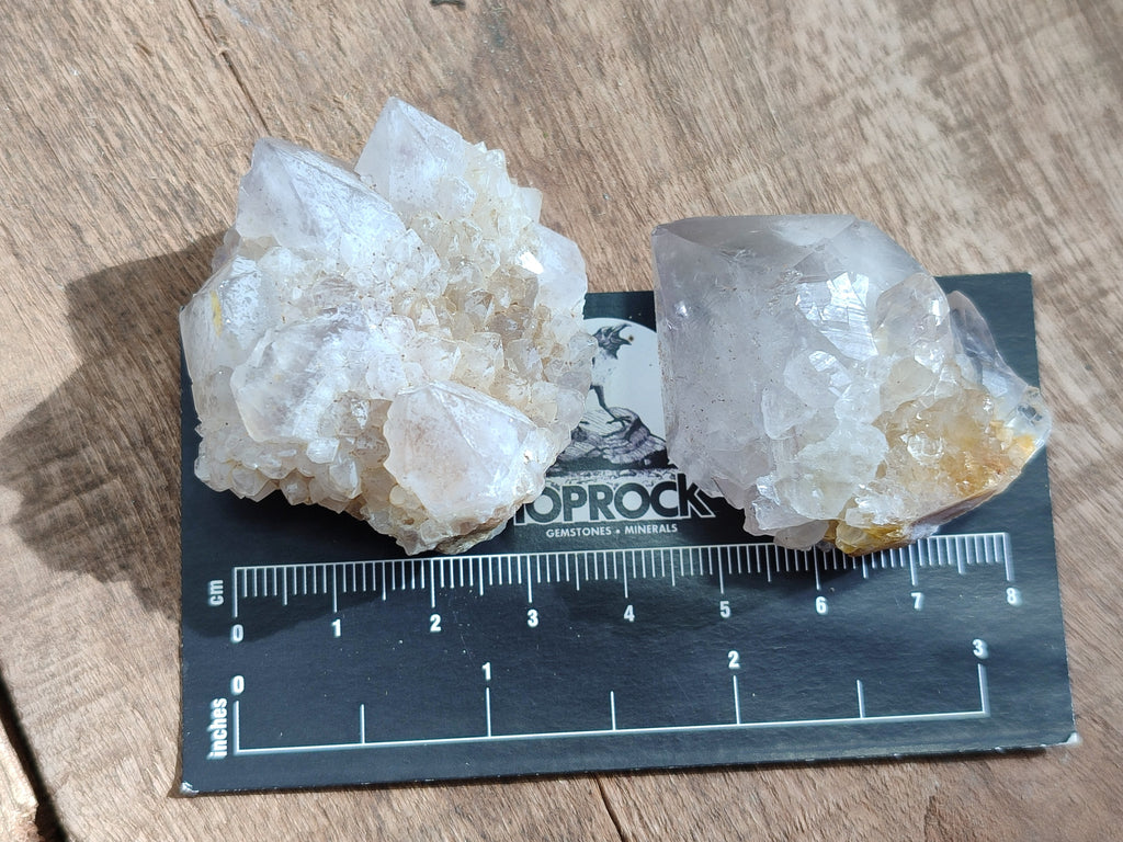 Natural Mix of Spirit Quartz Clusters x 35 From Boekenhouthoek, South Africa - Toprock Gemstones and Minerals 