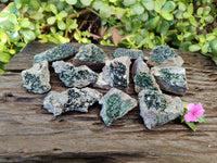 Natural Libethenite Crystals On Dolomite Matrix Specimens x 12 From Shituru, Congo - Toprock Gemstones and Minerals 