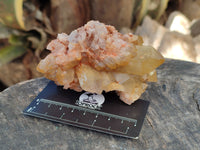 Natural Limonite Quartz Clusters x 6 From Solwezi, Zambia - Toprock Gemstones and Minerals 