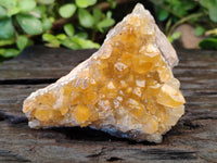 Natural Limonite Quartz Clusters x 6 From Solwezi, Zambia - Toprock Gemstones and Minerals 