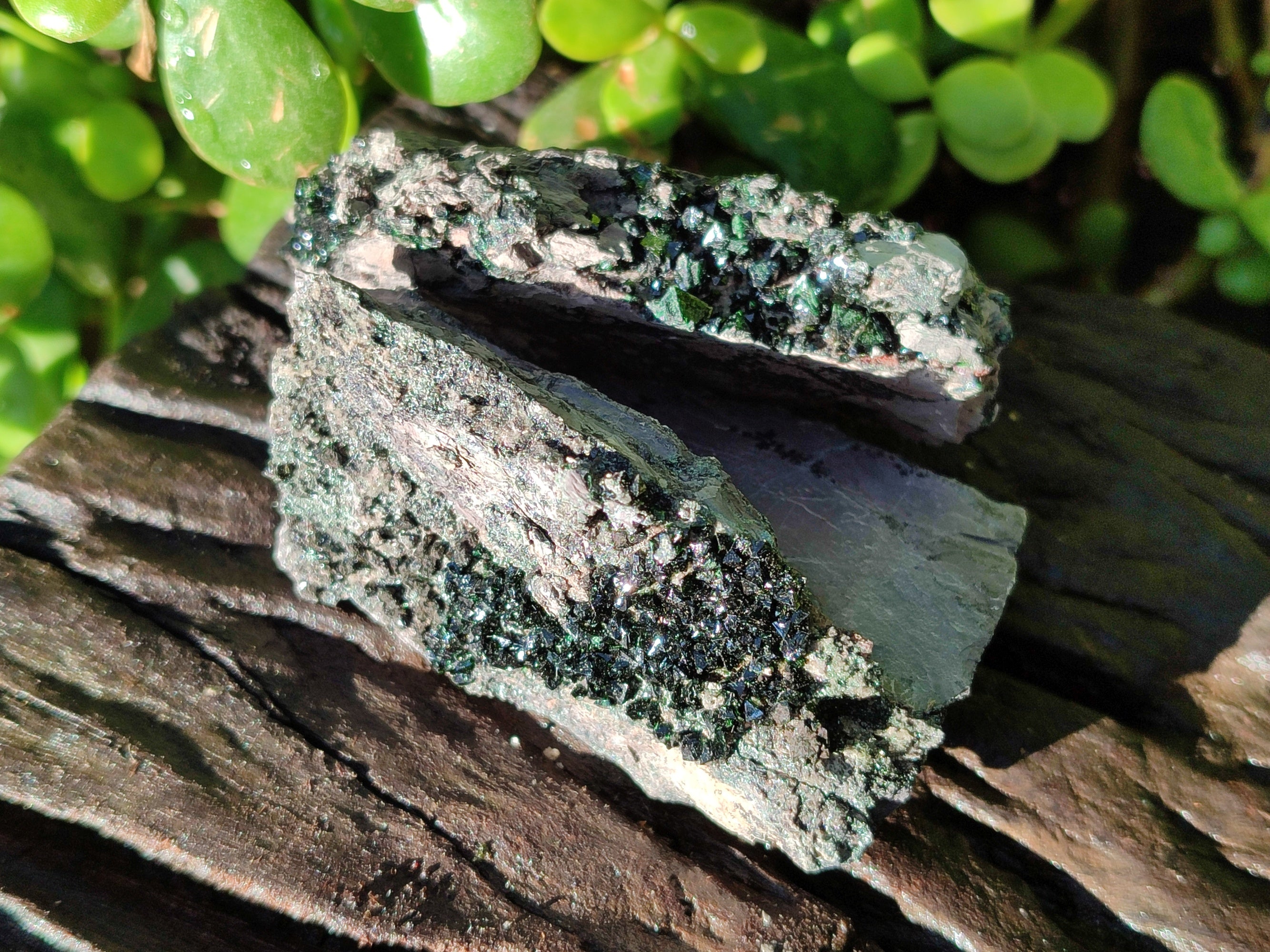 Natural Libethenite Crystals On Dolomite Matrix Specimens x 12 From Shituru, Congo - Toprock Gemstones and Minerals 
