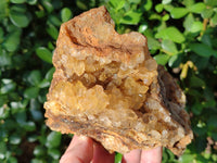 Natural Limonite Quartz Clusters x 2 From Solwezi, Zambia