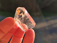 Polished Window Quartz Crystal Points with Various Inclusions x 20 From Madagascar - Toprock Gemstones and Minerals 