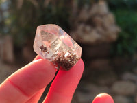 Polished Window Quartz Crystal Points with Various Inclusions x 20 From Madagascar - Toprock Gemstones and Minerals 