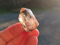 Polished Window Quartz Crystal Points with Various Inclusions x 20 From Madagascar - Toprock Gemstones and Minerals 