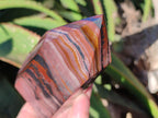 Polished Banded Tiger Iron Points x 2 From Northern Cape, South Africa - Toprock Gemstones and Minerals 