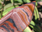 Polished Banded Tiger Iron Points x 2 From Northern Cape, South Africa - Toprock Gemstones and Minerals 