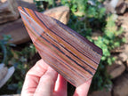 Polished Banded Tiger Iron Points x 2 From Northern Cape, South Africa - Toprock Gemstones and Minerals 