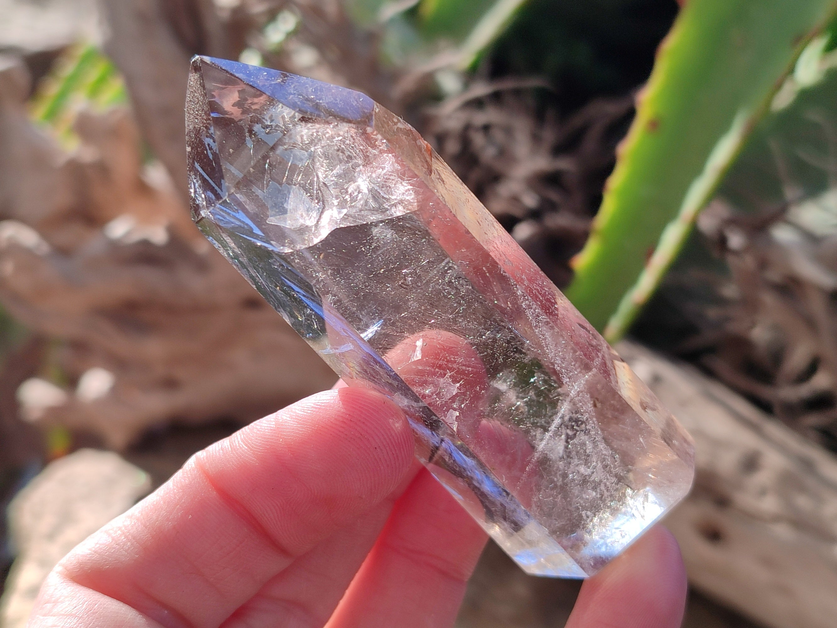 Polished Mix of Selected Crystal Points x 6 From Madagascar - Toprock Gemstones and Minerals 