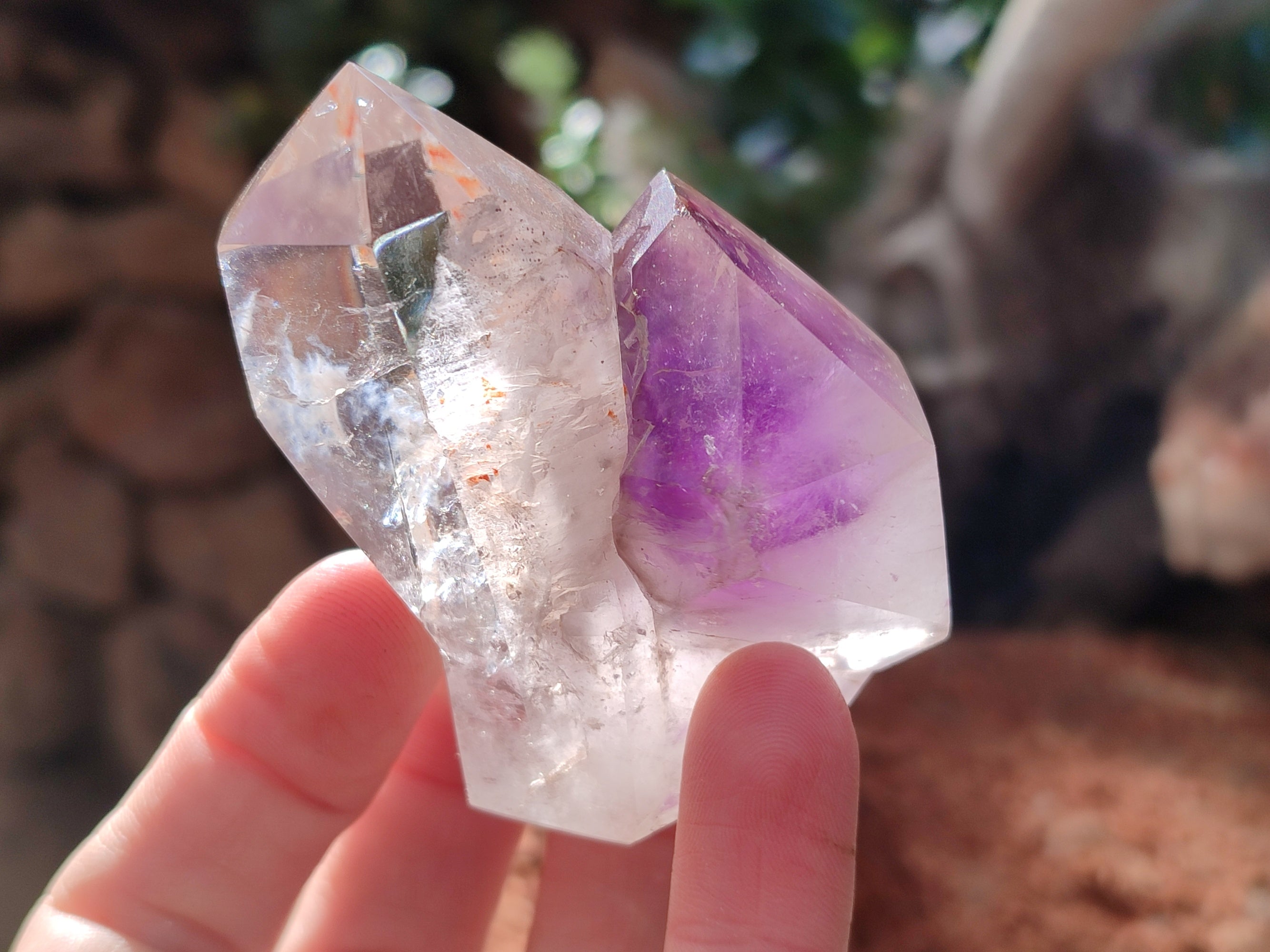 Polished Mix of Selected Crystal Points x 6 From Madagascar - Toprock Gemstones and Minerals 