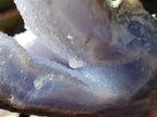 Natural Blue Lace Agate Geode Specimens x 6 From Nsanje, Malawi - Toprock Gemstones and Minerals 