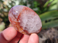 Polished Red Hematoid Quartz Palm Stones x 20 From Madagascar - Toprock Gemstones and Minerals 