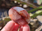 Polished Red Hematoid Quartz Palm Stones x 20 From Madagascar - Toprock Gemstones and Minerals 