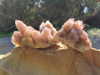 Natural Smokey Amethyst Spirit Quartz Clusters x 6 From Boekenhouthoek, South Africa - Toprock Gemstones and Minerals 