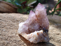 Natural Smokey Amethyst Spirit Quartz Clusters x 6 From Boekenhouthoek, South Africa - Toprock Gemstones and Minerals 