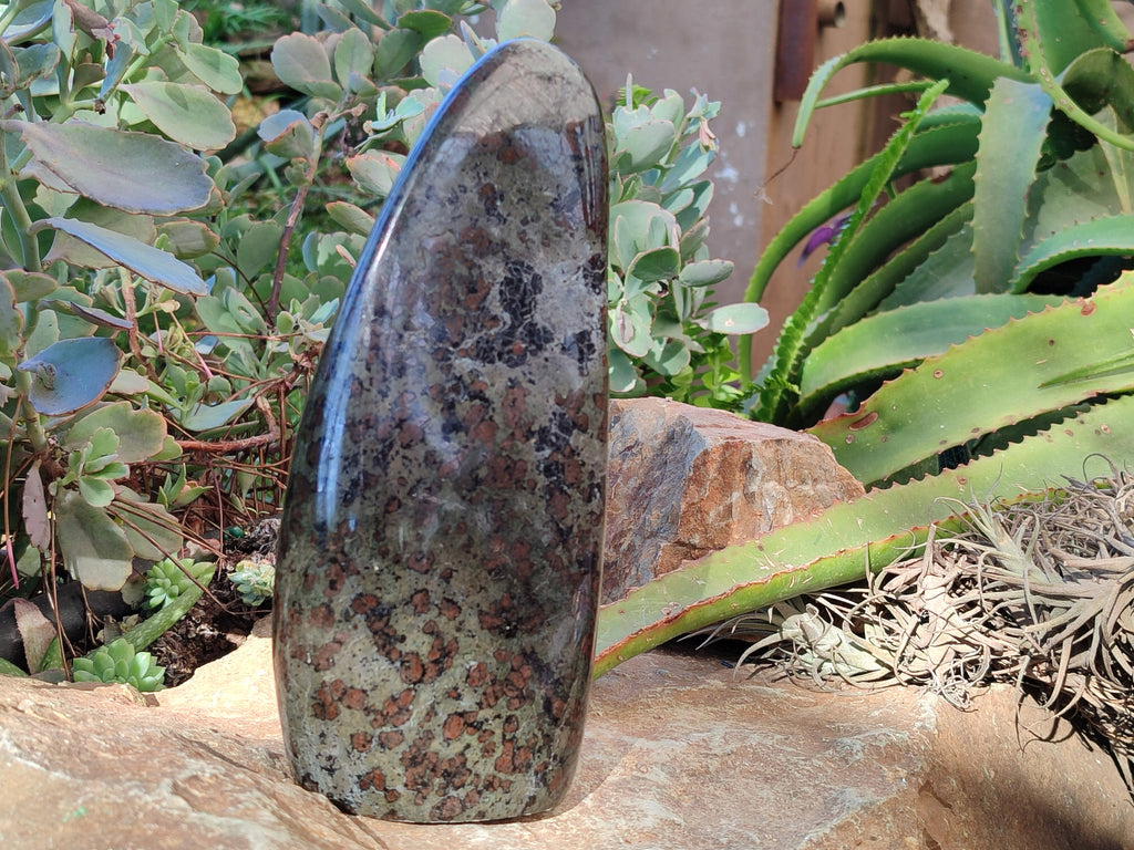 Polished Eclogite Standing Free Forms x 1 From Northern Cape, South Africa - Toprock Gemstones and Minerals 