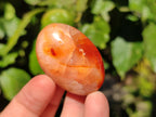 Polished Carnelian Palm Stones x 24 From Madagascar - Toprock Gemstones and Minerals 
