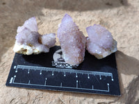 Natural Amethyst Spirit Quartz Clusters x 35 From Boekenhouthoek, South Africa - Toprock Gemstones and Minerals 