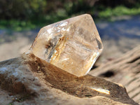 Polished Mixed Quartz and Smokey Quartz with Tourmaline Inclusions x 6 from Madagascar - Toprock Gemstones and Minerals 