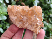 Natural Limonite Quartz Clusters x 12 From Solwezi, Zambia