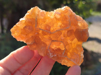 Natural Limonite Quartz Clusters x 12 From Solwezi, Zambia