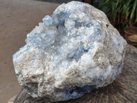 Natural Extra Large Celestite Geode Specimen x 1 From Sakoany, Madagascar - Toprock Gemstones and Minerals 