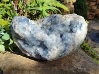 Natural Extra Large Celestite Geode Specimen x 1 From Sakoany, Madagascar - Toprock Gemstones and Minerals 