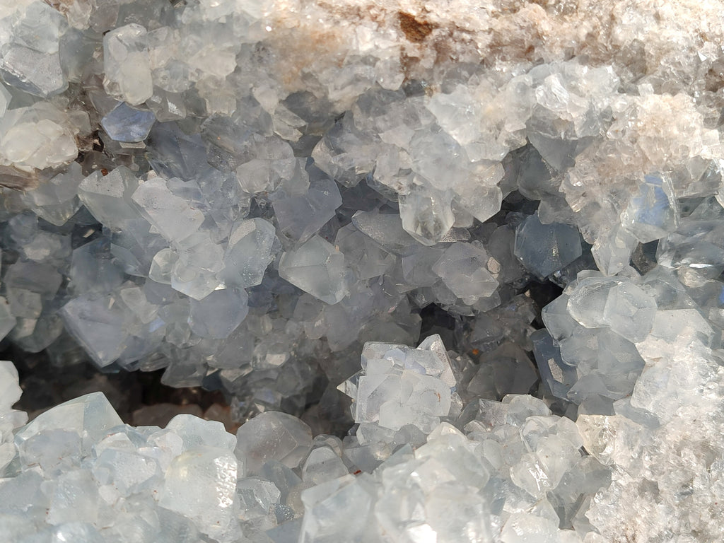Natural Extra Large Celestite Geode Specimen x 1 From Sakoany, Madagascar - Toprock Gemstones and Minerals 