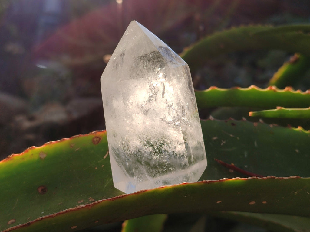 Polished Clear Quartz Crystals x 6 From Madagascar - Toprock Gemstones and Minerals 