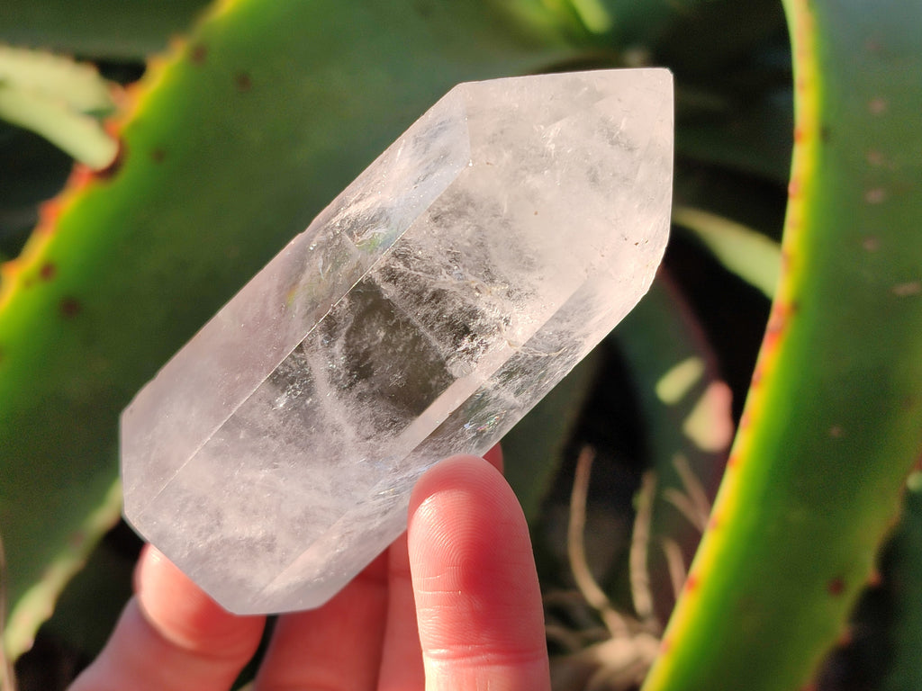 Polished Clear Quartz Crystals x 6 From Madagascar - Toprock Gemstones and Minerals 