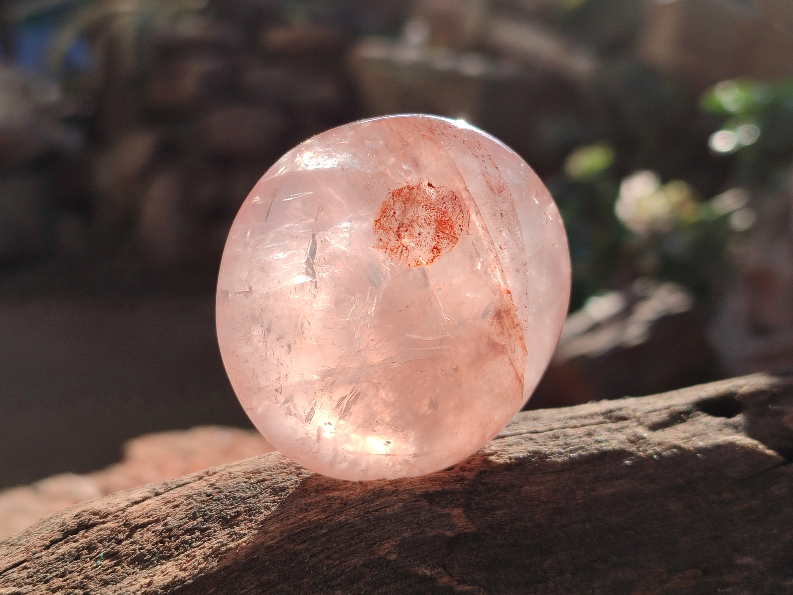 Polished Red Hematoid Quartz Palm Stones x 21 From Madagascar - Toprock Gemstones and Minerals 