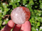 Polished Red Hematoid Quartz Palm Stones x 21 From Madagascar - Toprock Gemstones and Minerals 