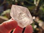 Polished Mixed Wonderland Inclusion Quartz Crystals Including Rutile x 12 from Madagascar - Toprock Gemstones and Minerals 