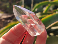 Polished Mixed Wonderland Inclusion Quartz Crystals Including Rutile x 12 from Madagascar - Toprock Gemstones and Minerals 
