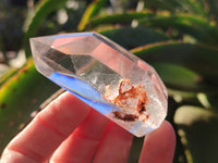 Polished Mixed Wonderland Inclusion Quartz Crystals Including Rutile x 12 from Madagascar - Toprock Gemstones and Minerals 