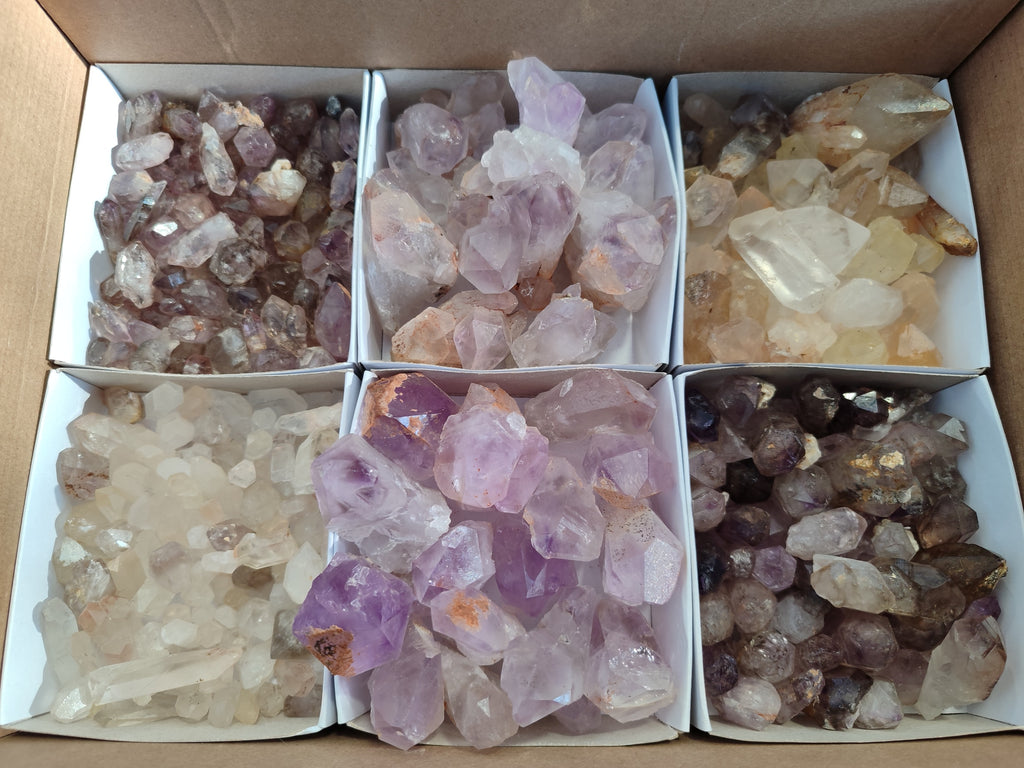 Natural Mixed Single Quartz Crystals x 2.07 Kg Lot From Southern Africa - Toprock Gemstones and Minerals 