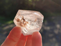 Polished Mixed Quartz and Smokey Inclusions Quartz including Citrine Quartz x 6 from Madagascar - Toprock Gemstones and Minerals 