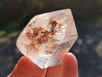 Polished Mixed Quartz and Smokey Inclusions Quartz including Citrine Quartz x 6 from Madagascar - Toprock Gemstones and Minerals 
