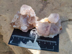 Natural Smokey Amethyst Spirit Quartz Clusters x 12 From Boekenhouthoek, South Africa - Toprock Gemstones and Minerals 