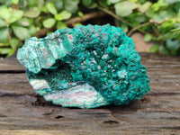 Natural Dioptase and Malachite On Dolomite Specimens x 2 From Likasi, Congo - Toprock Gemstones and Minerals 