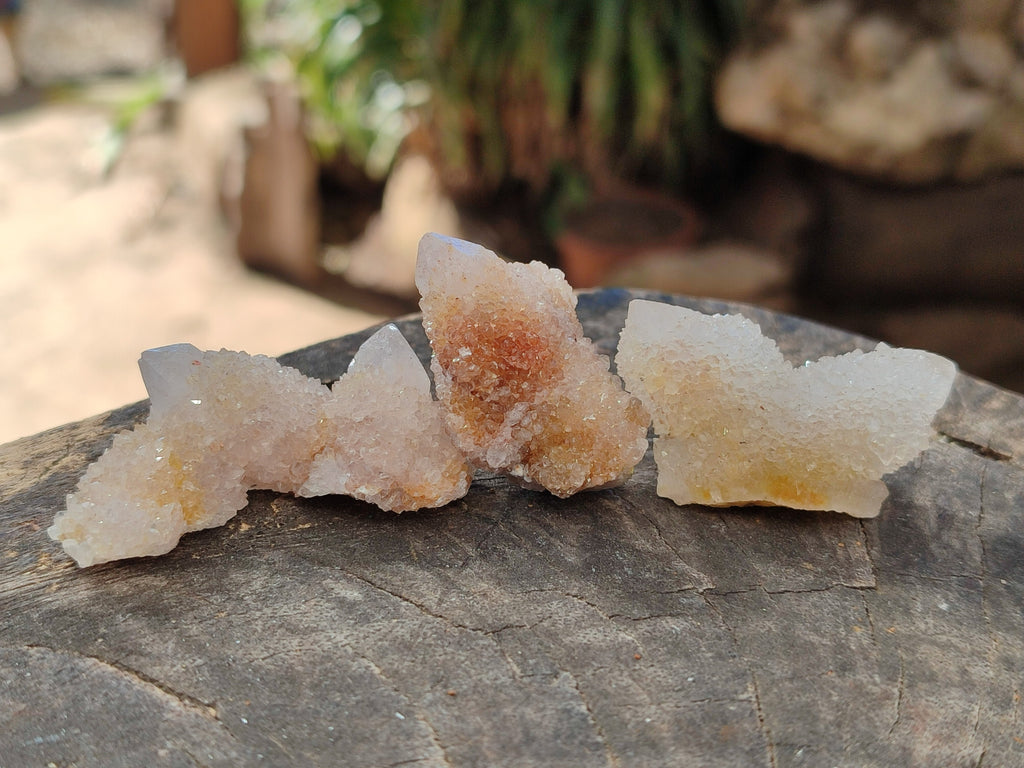 Natural Golden Limonite Spirit Quartz Clusters x 70 From Boekenhouthoek, South Africa - Toprock Gemstones and Minerals 