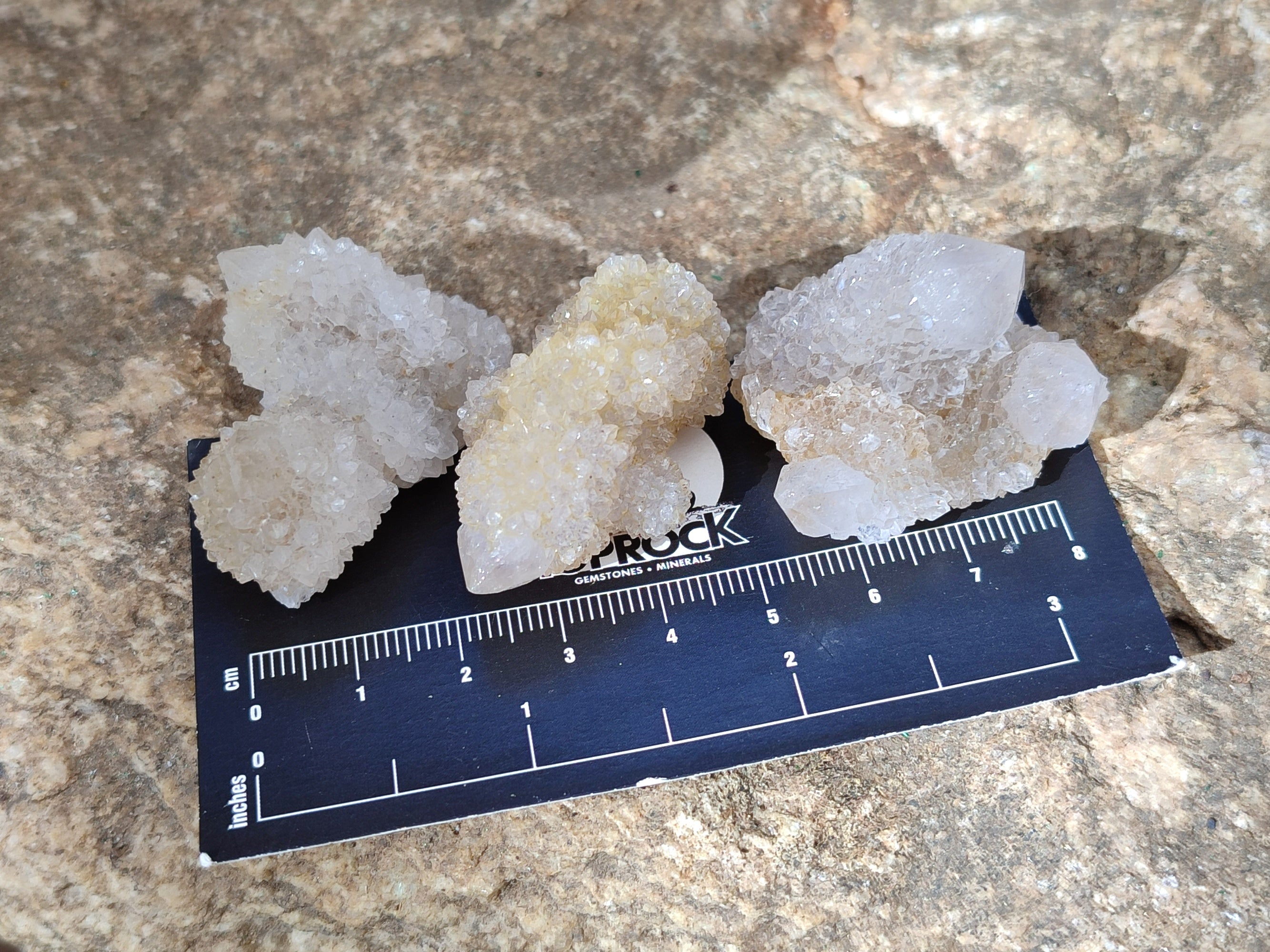 Natural Golden Limonite Spirit Quartz Clusters x 70 From Boekenhouthoek, South Africa - Toprock Gemstones and Minerals 