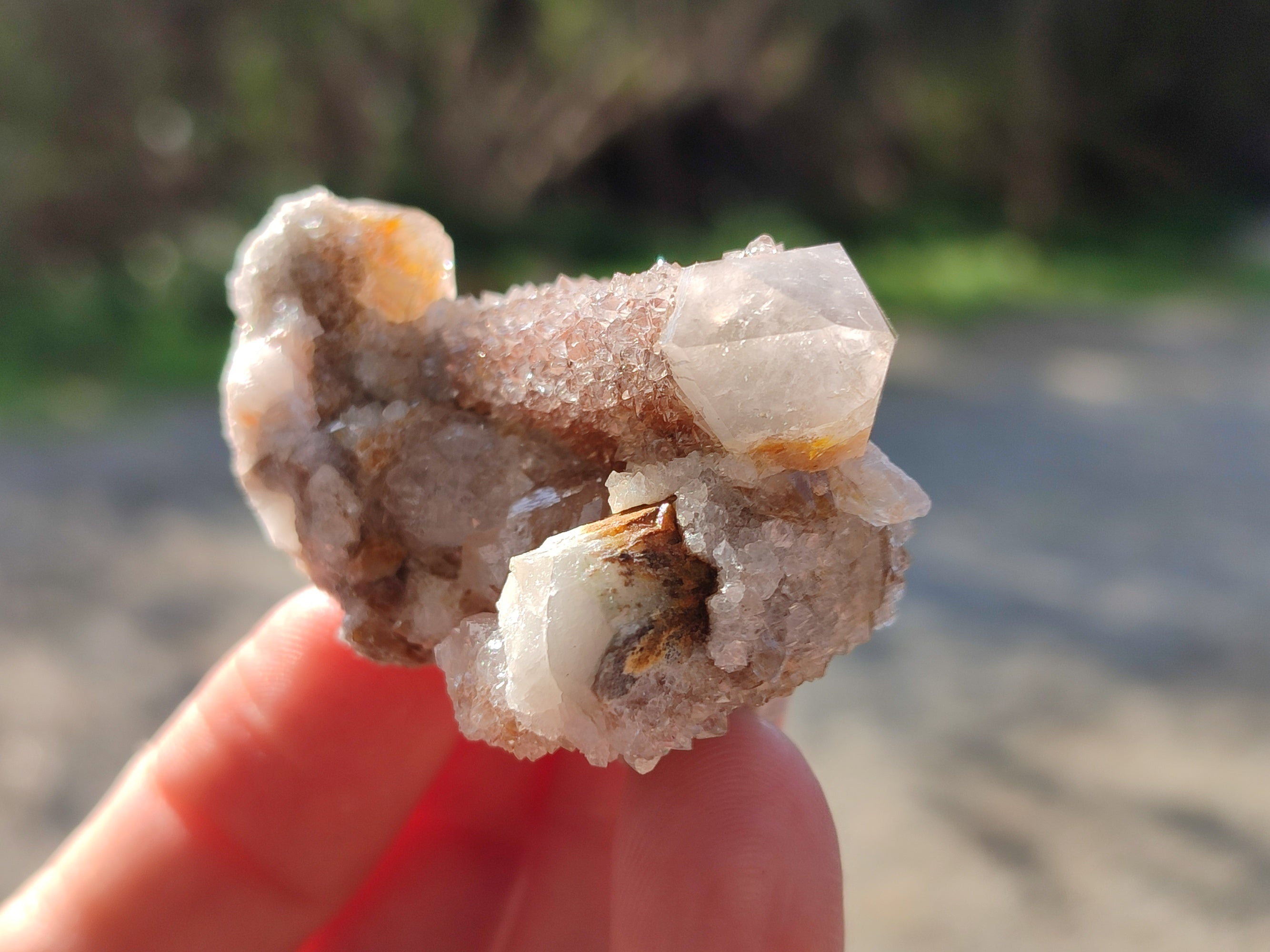 Natural Golden Limonite Spirit Quartz Clusters x 35 From Boekenhouthoek, South Africa - Toprock Gemstones and Minerals 