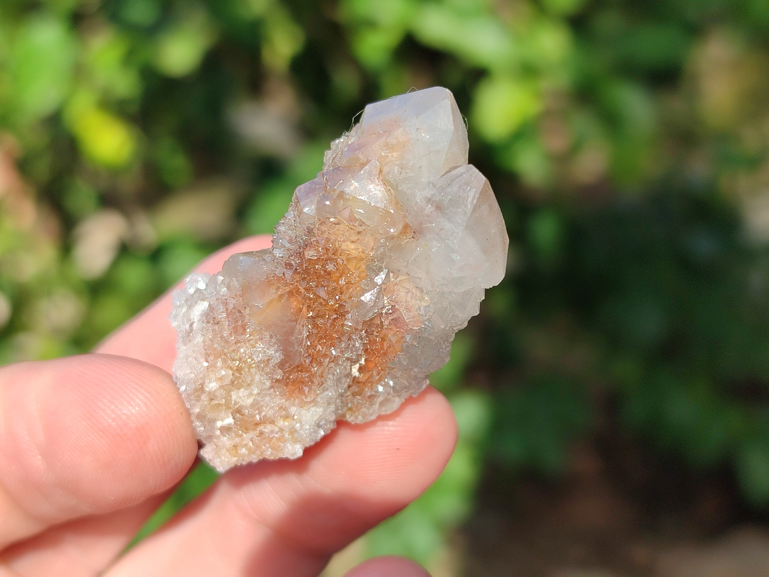 Natural Golden Limonite Spirit Quartz Clusters x 35 From Boekenhouthoek, South Africa - Toprock Gemstones and Minerals 