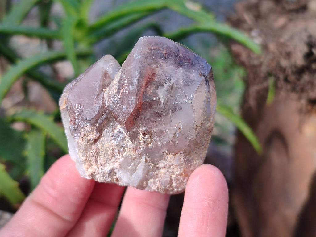Natural Red Hematoid Quartz Clusters x 12 From Karoi, Zimbabwe - Toprock Gemstones and Minerals 