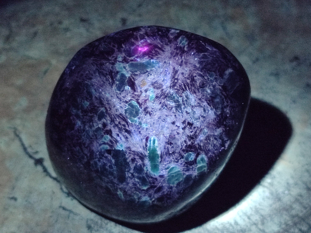 Polished Emerald Mica In Matrix Standing Free Forms x 2 From Mutoko, Zimbabwe - Toprock Gemstones and Minerals 