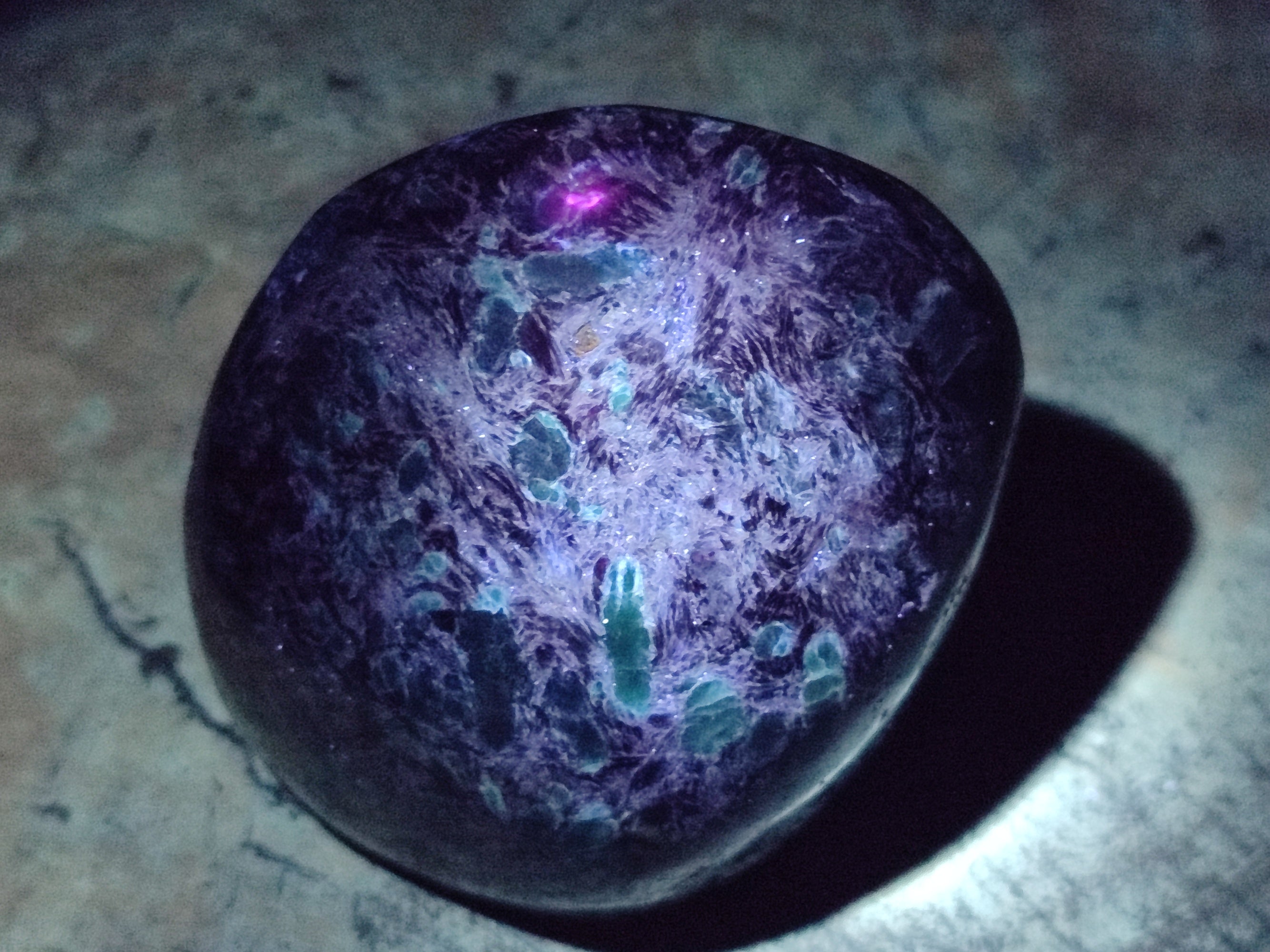 Polished Emerald Mica In Matrix Standing Free Forms x 2 From Mutoko, Zimbabwe - Toprock Gemstones and Minerals 