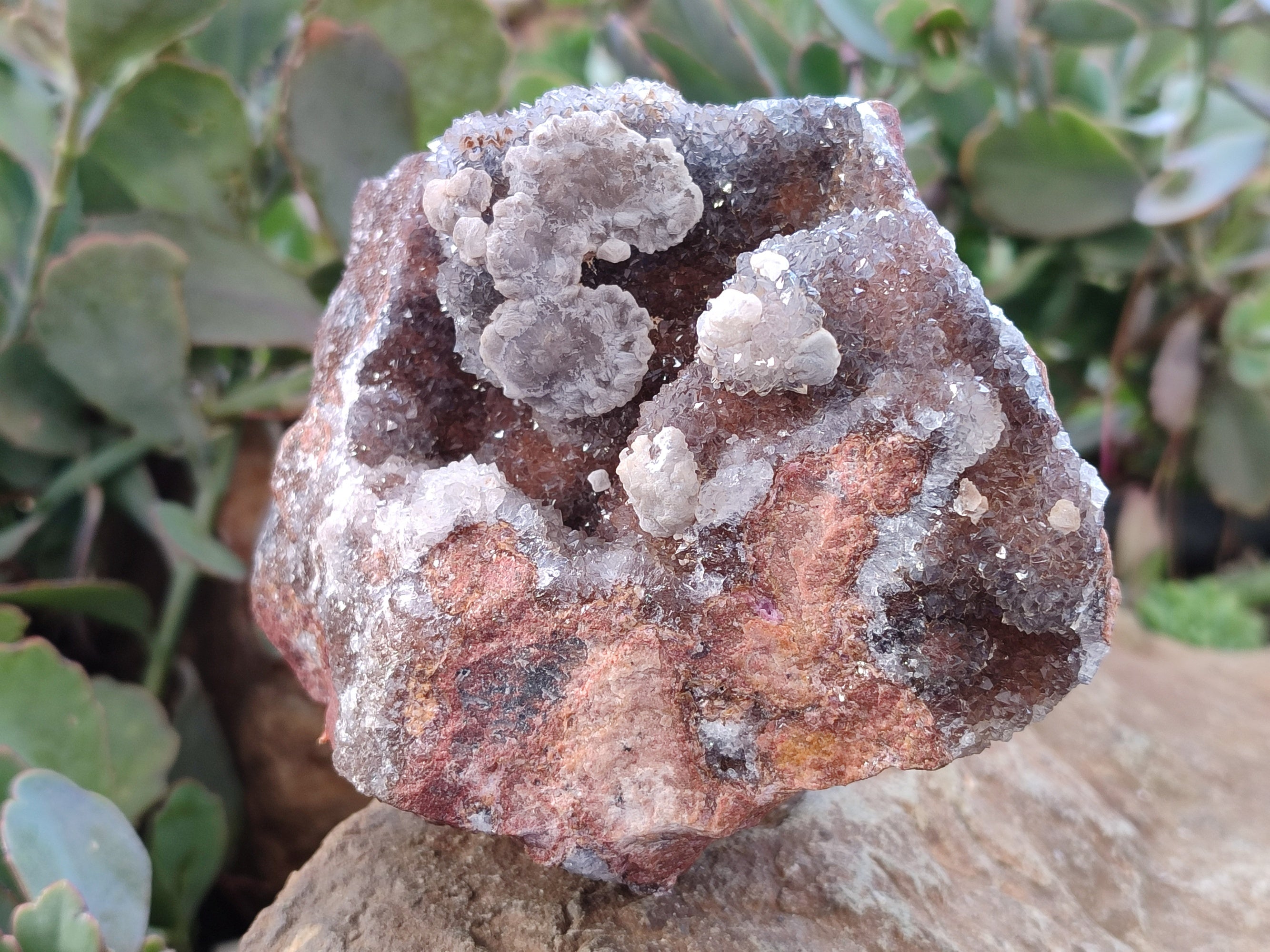 Natural Drusy Salrose with Chrysocolla, Malachite and Kaolinite Specimens x 4 From Kakanda, Congo - Toprock Gemstones and Minerals 