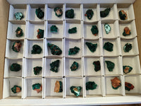 Natural Mini Dioptase On Dolomite Specimens x 35 From Likasi, Congo - Toprock Gemstones and Minerals 