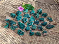 Natural Mini Dioptase On Dolomite Specimens x 35 From Likasi, Congo - Toprock Gemstones and Minerals 